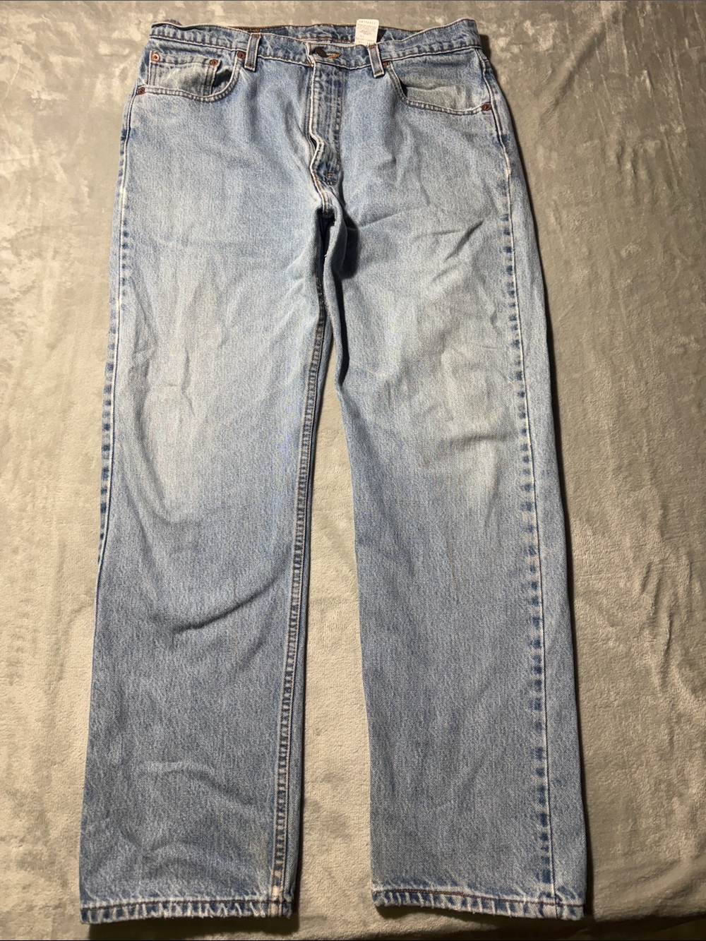 Vintage Levi’s 505 Jeans‎ Mens 36x30 Made USA 505-4891 Light Wash Denim